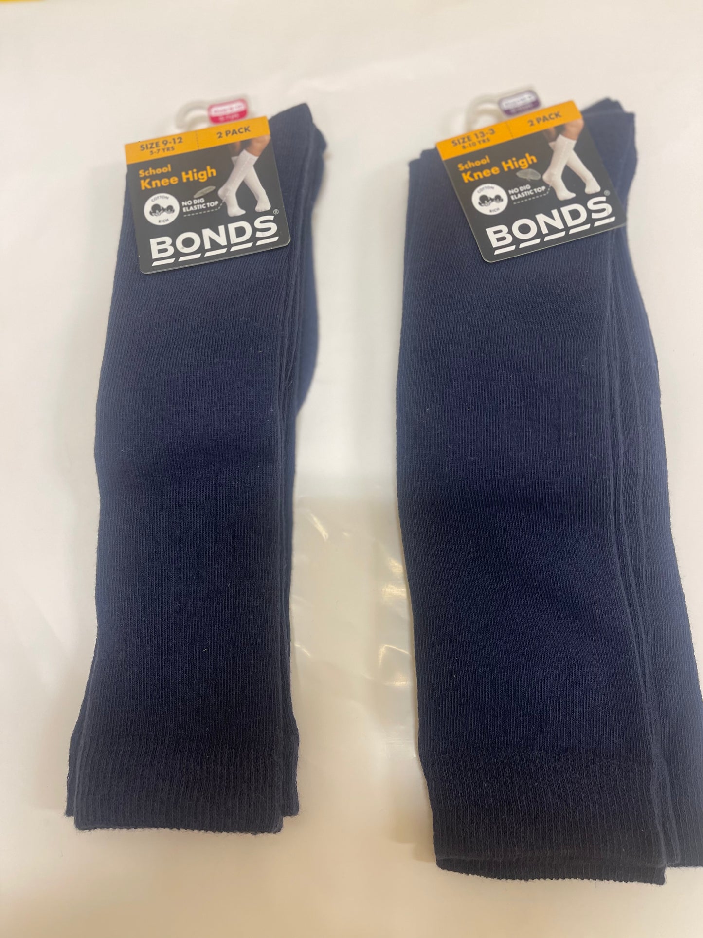 GPS Bonds Navy Knee High Sock/ 2 pack