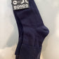 Sock Turnover Top White or Navy 4 Pack
